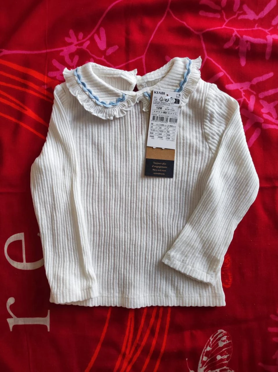 Tee shirt fille 12 mois
